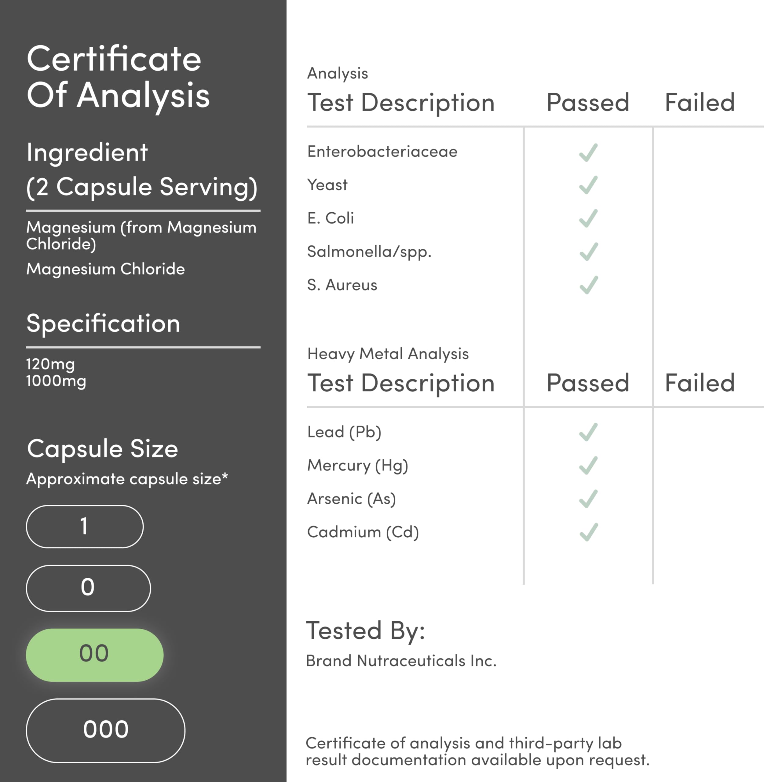 Magnesium Chloride (Cloruro De Magnesio) - 180 Capsules, 1,000mg Per Serving, Supports Digestive and Bone Health - Non-GMO and Gluten Free by Double Wood Supplements (Pack of 2) - Image 7