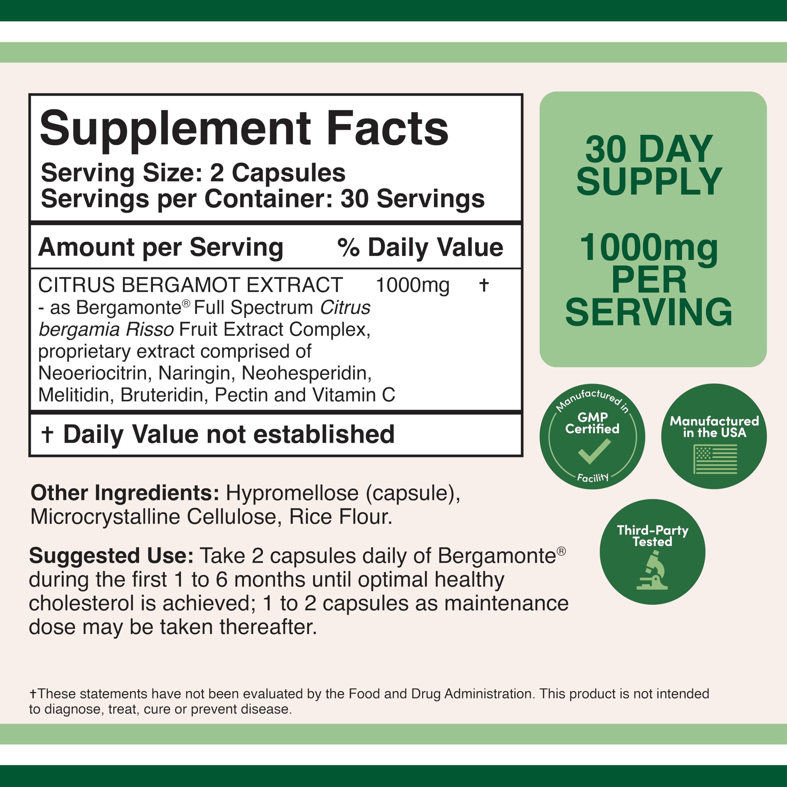 Nattokinase Supplement (120 Capsules), Serrapeptase (120 Capsules), Citrus Bergamot (60 Capsules) - Image 5