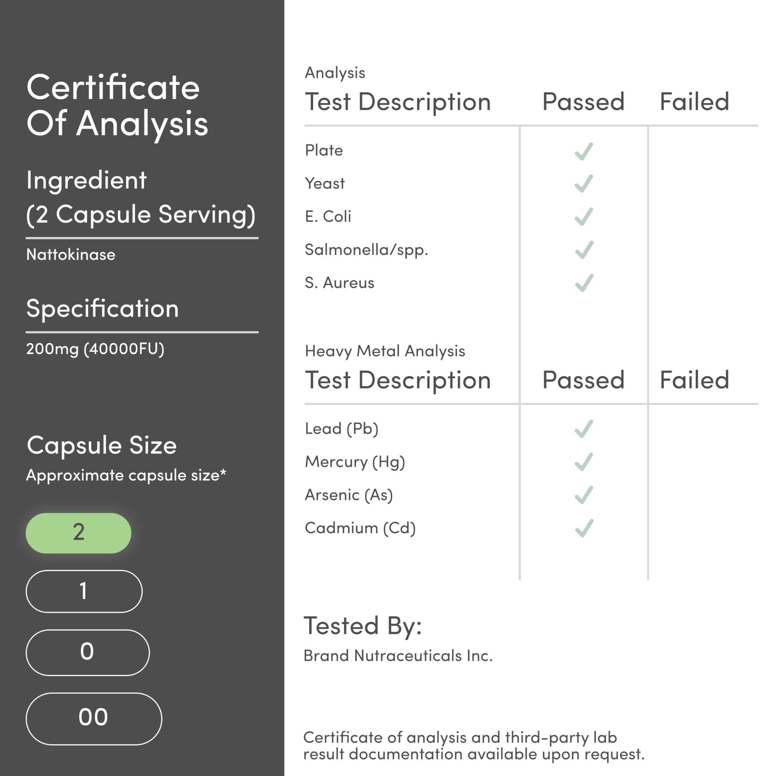 Nattokinase Supplement 4,000 FU Servings, 120 Capsules (Derived from Japanese Natto) Systemic Enzymes for Cardiovascular and Circulatory Support by Double Wood - Image 7